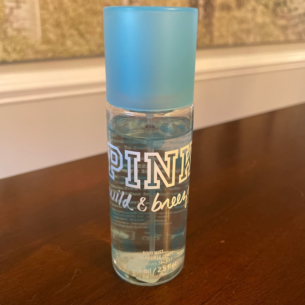 FULL Victorias Secret Pink Wild & Breezy Body Mist - BRAND NEW - RETIRED SCENT